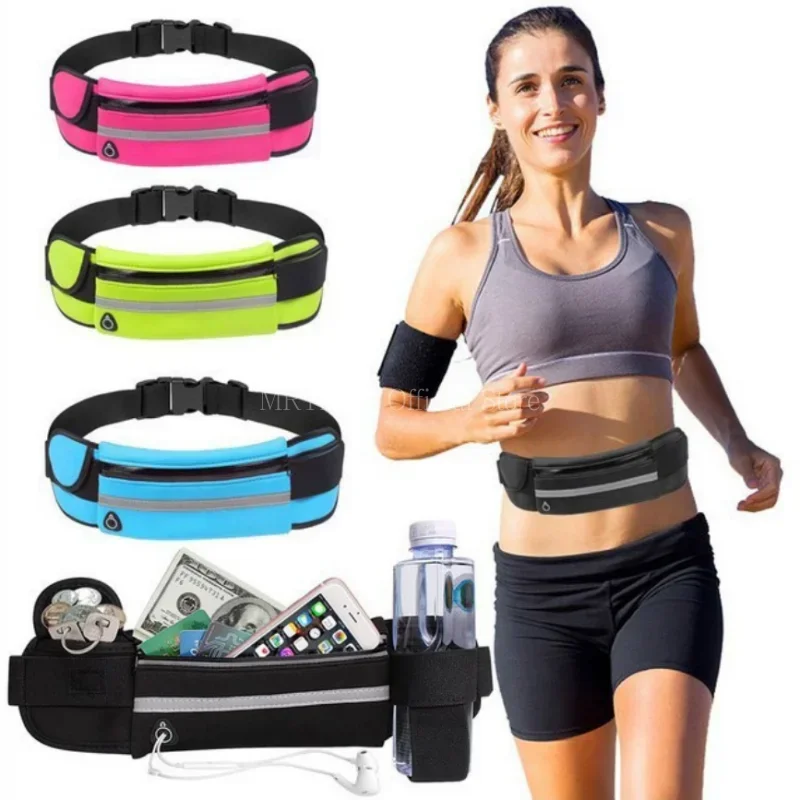 Running Waist Pack with Bottle Holder – Lightweight & Secure