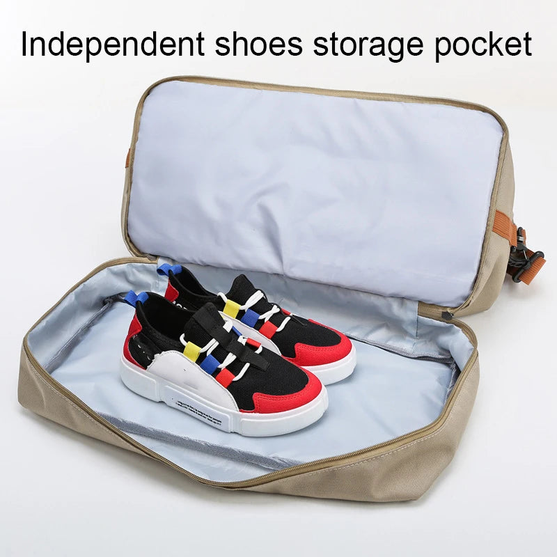 Nylon Travel Gym Duffle Bag – Dry Wet Separation Design