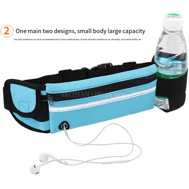 Running Waist Pack with Bottle Holder – Lightweight & Secure